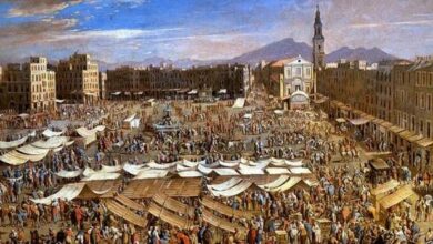 Napoli, piazza mercato era chiamata Campo del Moricino