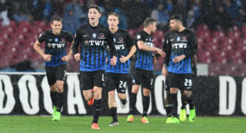 Napoli-Atalanta 0-2: nella ‘Caldara’ bollente