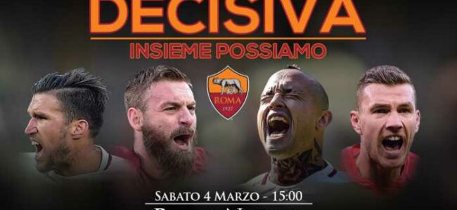 La Roma carica l'ambiente mentre a Napoli le secce parlano di crisi