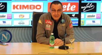 Sarri: “Domani si gioca una partita speciale per la città ed i calciatori, che dovranno esprimere al meglio la passione dei tifosi”