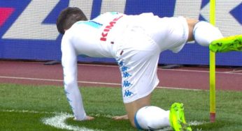 L’esultanza di Mertens è una dedica alla sua cagnolina Juliette