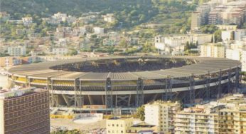 Borriello presenta il nuovo San Paolo: meno posti ma con tutti i sediolini azzurri.