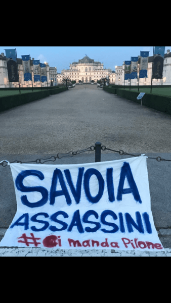 Festa della Repubblica a Torino compaiono striscioni anti Savoia 
