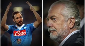De Laurentiis-Higuain L’Ansa chiarisce la questione