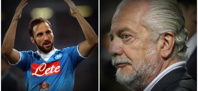 de laurentiis contro higuain