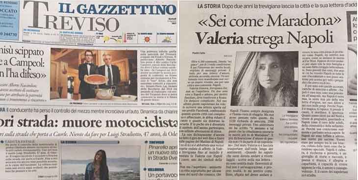 Valeria Genova a Napolipiu.com: "Incredibile cosa sta accadendo dopo la mia lettera su Napoli. A Trieste sbalorditi per..."