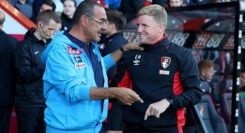 “Sarri è il mio idolo.”, così parla il tecnico del Bournemouth, Eddie Howe