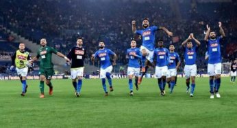 Napoli forza Otto. Sbancato l’Olimpico e si vola a +5 dalla seconda
