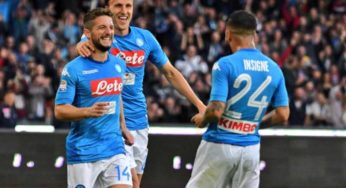 Comanda il Napoli con la regola del 3