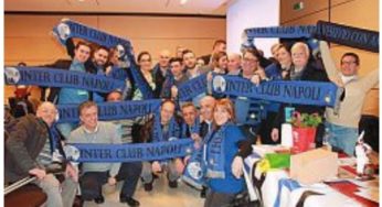 Politici, magistrati e giornalisti: gli interisti a Napoli