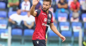 Pavoletti cena da Mertens poi le bellissime parole prima di salire sul pullman