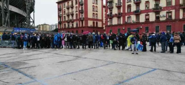 Napoli-Juve in 56000 al San Paolo. Record stagionale di presenze senza juventini, le esigenze della sicurezza li costringono davanti alla tv,