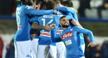 Crotone-Napoli 0-1: Napoli primo alla boa