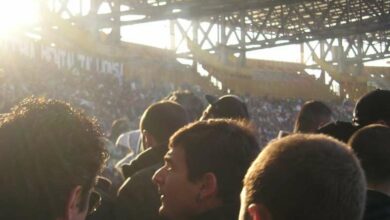 Allo stadio San Paolo alcuni tifosi minacciati nei distinti, costretti ad abbandonare i propri posti, nella totale indifferenza degli steward.