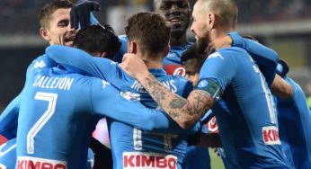 Il Napoli si prende il derby contro il Benevento e la testa della classifica
