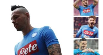Mertens, Hamsik, Insigne e Callejon da soli più gol di 17 squadre.