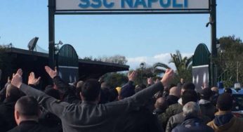 Striscione da brividi della Curva A: “Fino all’ultima partita giocatevi la vita”. [VIDEO]