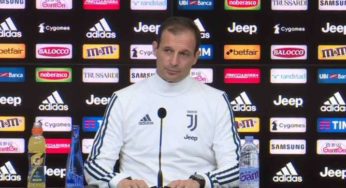 Allegri consola Buffon e poi parla del Napoli