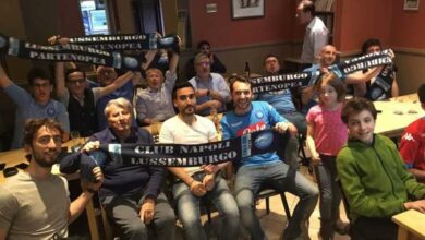 In Lussemburgo impazziti per la vittoria del Napoli sulla Juventus [video]