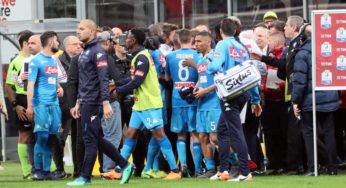 CORRIERE. Milan-Napoli, lite Briglia-Insigne Sarri. Tutto chiarito