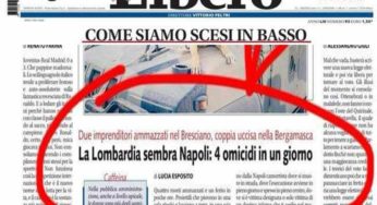 Il titolo di Libero offende i napoletani: “ci stupisce che l’articolo…”
