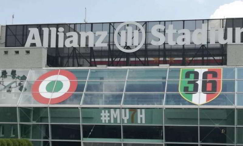 36 scudetti, chiesti punti di penalizzazione per la juve e squalifiche anche per i giocatori. la scritta 36 sul sito internet e all’ingresso dell’Allianz Stadium rappresenta pubblicità ingannevole.