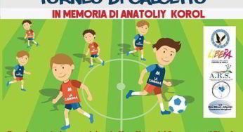 A Marigliano, “Metti la Camorra in Fuorigioco”, memorial dedicato ad Anatoliy Korol, vittima innocente della criminalità