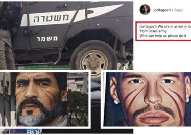 Arrestato in Israele Jorit, aveva dipinto Maradona e San Gennaro