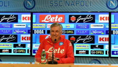 Ancelotti: " Puntiamo ad essere competitivi in campionato e CL. Ecco quando vedrete il vero Napoli"