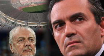 Il calcio Napoli risponde a De Magistris: “offende Napoli al cospetto di turisti inorriditi”
