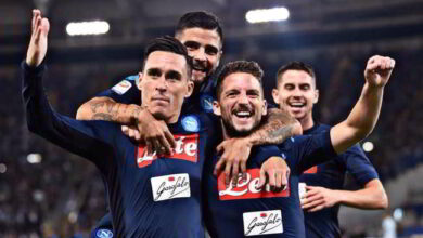 Gazzetta: Il Napoli delude, quinto dietro il Milan. Non arriverà in Champions.