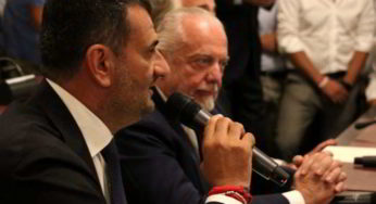 De Laurentiis: “Il Bari non sarà mai un’appendice del Napoli. Ecco cosa faremo”