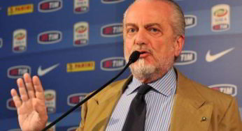 De Laurentiis contro Chiariello: ” Denuncerò Canale 21 per le fake news su Cavani”