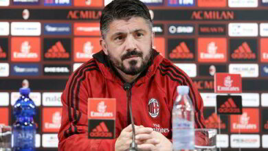 Gattuso su Ancelotti: "E' il mio maestro. Napoli-Milan? solo con Higuain non vinciamo niente"