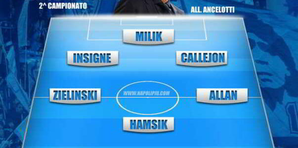 Foto: Napoli-Milan le probabili formazioni