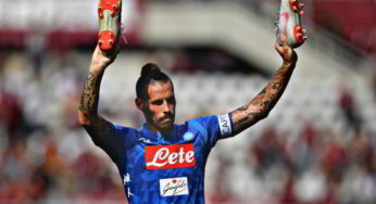 Applausi: Hamsik, messaggio per sala: “non vi fermate”