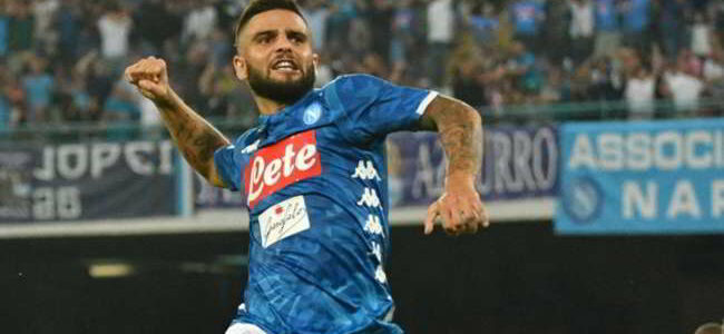 Napoli-Fiorentina 1-0: Insigne salva tutti