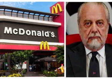 Mc Donald's Arena, nuovo stadio del Napoli. Primi approcci tra De Laurentiis e la Mc Donald’s.