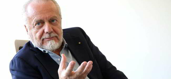 De Laurentiis: "Inchiesta di Report sulla Juve? il giocattolo si è rotto..."