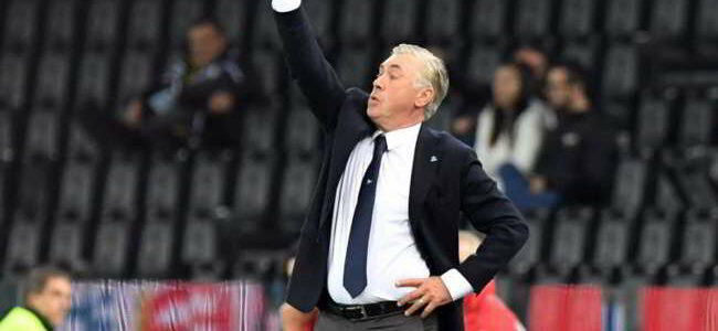 Ancelotti a Dazn elogia Malcuit e parla del Psg: "siamo in ballo..."