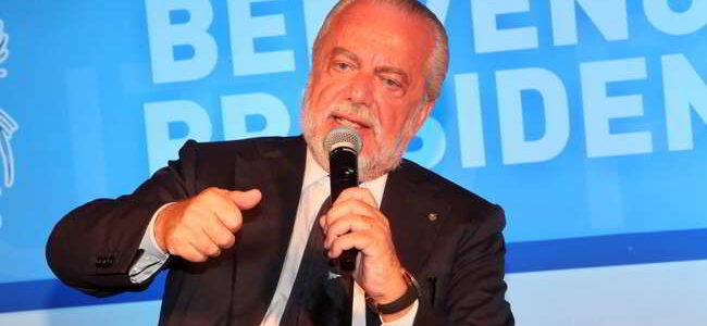 De Laurentiis: "Insigne è tifosissimo del Napoli. Investiremo 18 milioni per il san Paolo"