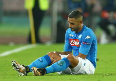 Ghoulam ancora un mese fuori. Il terzino algerino rientrerà a fine ottobre