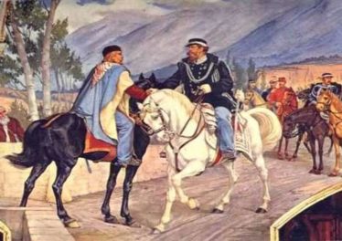 L'incontro tra Garibaldi e Vittorio Emanuele II a Teano fu una farsa...