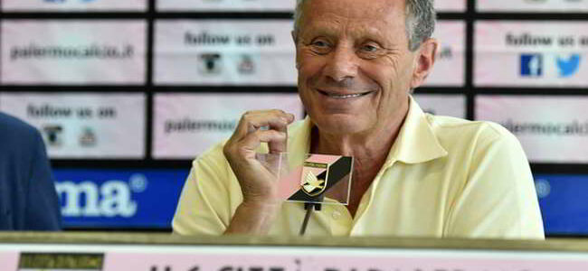 Zamparini: "la stagione perfetta? scudetto al Napoli e Palermo in A"