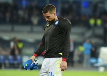 Infortunio Mertens ultimissime: Cauto ottimismo ma...