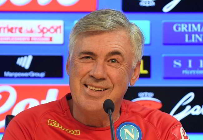 Ancelotti, conferenza stampa Napoli-Spal: "Natale a Napoli, Moggi e il mercato"