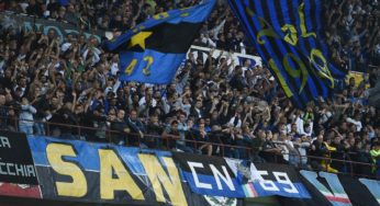 Il Questore a favore degli azzurri: “Curva Inter chiusa e stop alle trasferte!”