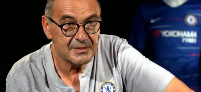 Sarri parla di Liverpool-Napoli. Il tecnico del Chelsea ha dichiarato che il Napoli può vincere in ogni stadio compreso Anfield.