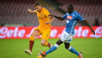 Messaggio della Roma per Koulibaly. La società giallorossa difende il difensore del Napoli vittima di cori razzisti durante Inter-Napoli.