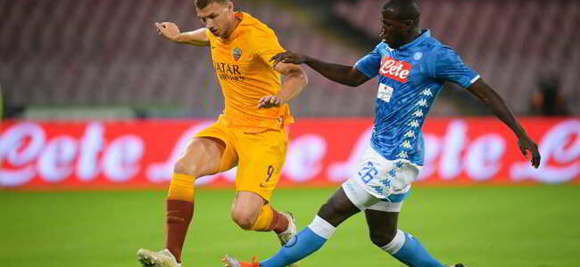 Messaggio della Roma per Koulibaly. La società giallorossa difende il difensore del Napoli vittima di cori razzisti durante Inter-Napoli.